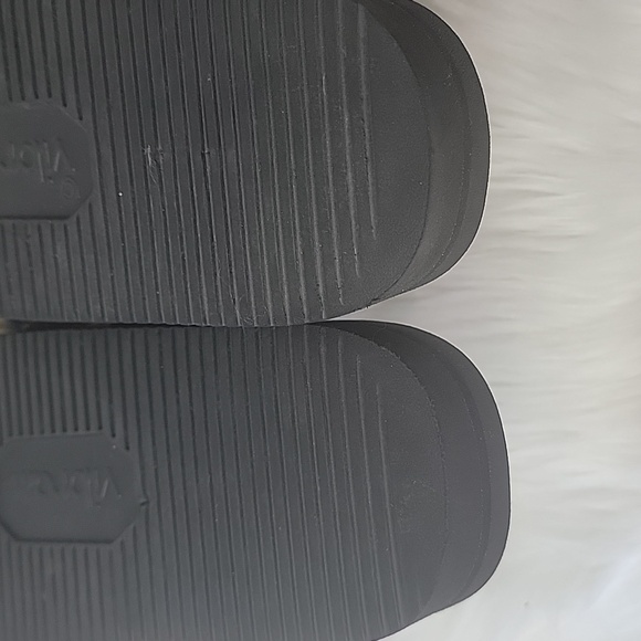 LANVIN SUICOKE Rainbow Embroidered Fringe Boho Platform Adjust Strap Sandals 7 - Picture 10 of 13